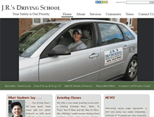 Tablet Screenshot of jrsdrivingschool.com